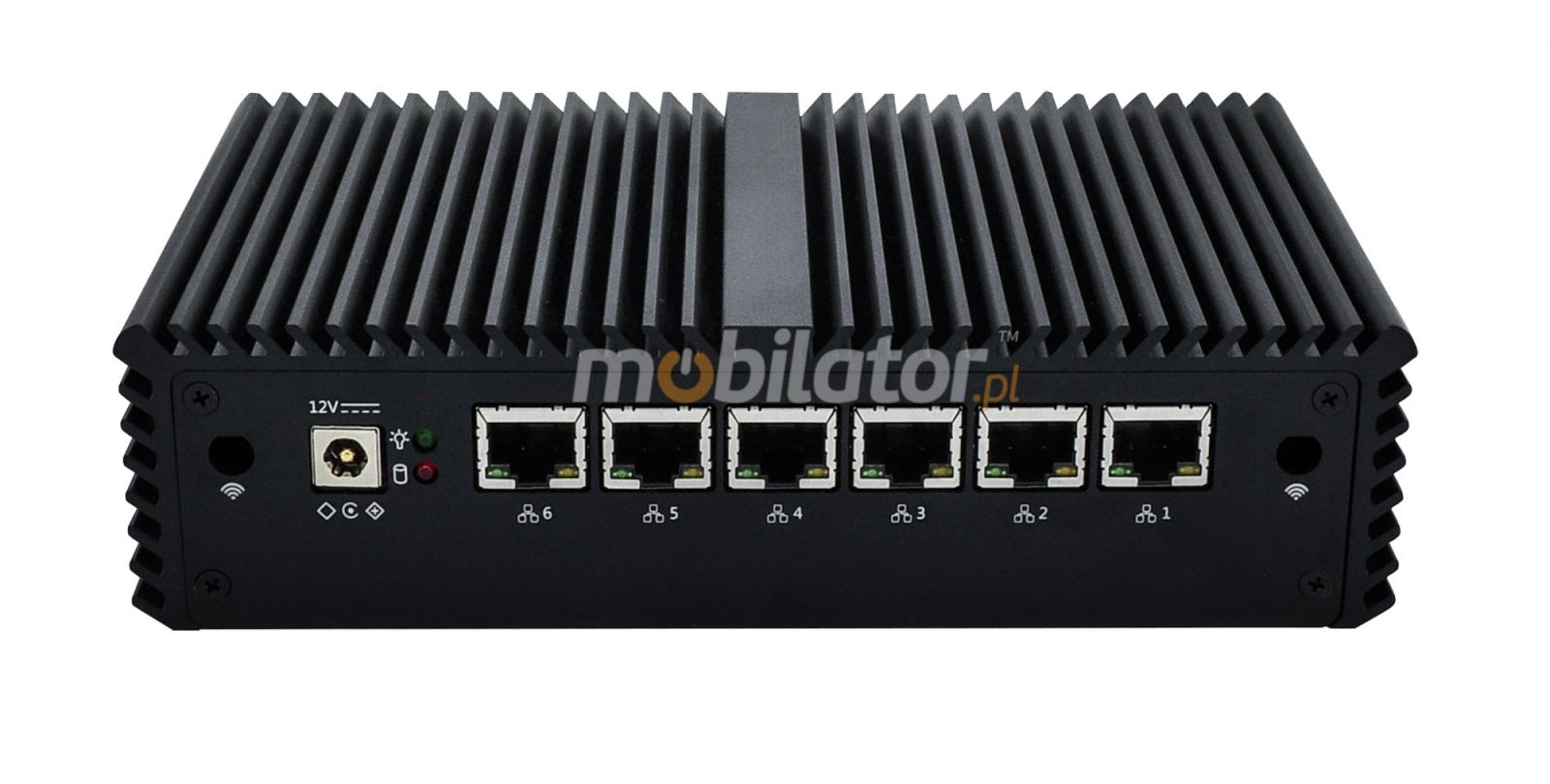 Bezwentylatorowy Komputer Przemysłowy MiniPC mBOX Q5-510-10G6