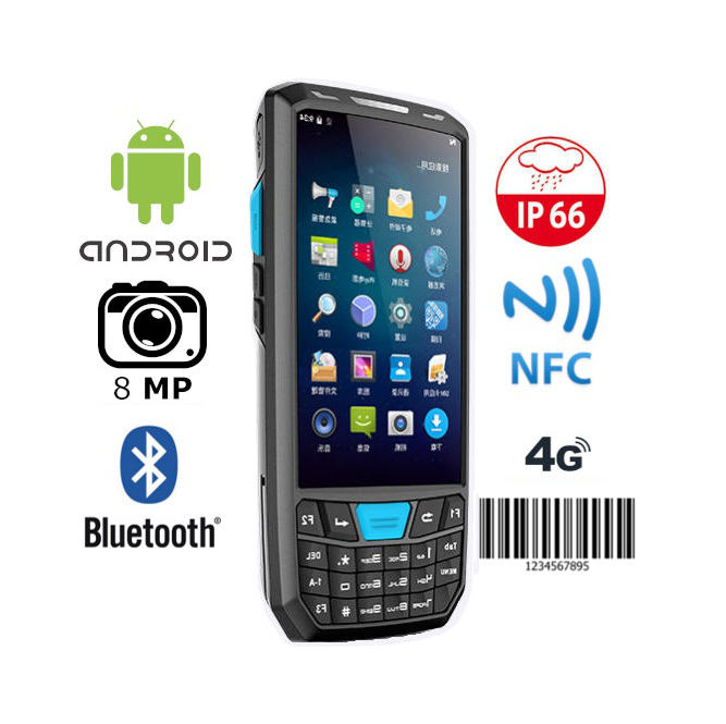 Przemysłowy kolektor danych MobiPad A8T0 bluetooth 4G NFC 1D WiFi GPS