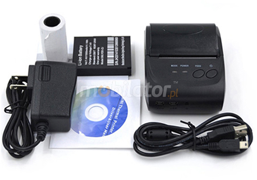 MobiPrint  MP-582LD Drukarka termiczna mini drukarka logo mechanizm Interfejs USB Bluetooth RS232 Mobilna Drukarka mobilator.pl windows android  New Portable Devices