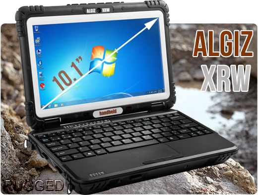 laptop przemysłowy Algiz XRW ultra rugged ip65 industrial woodoporny handheld