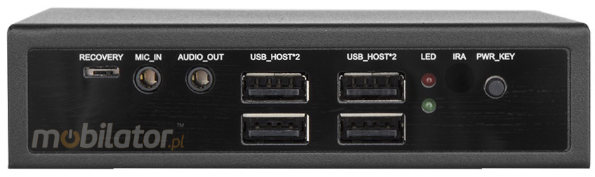 A small industrial computer with a reinforced casing (LAN + COM + HDMI) Android system