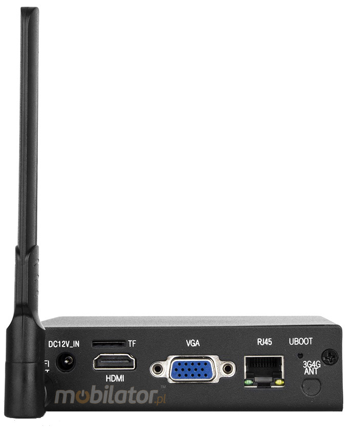 A small industrial computer with a reinforced casing (LAN + COM + HDMI) Android system