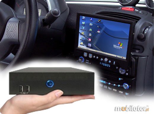 MiniPC Przemysłowy AOpen DE35-HD AMD Dual Core T56N 2x1.6GHz 8GB DDR3 128GB SSD SATA 3 mSATA