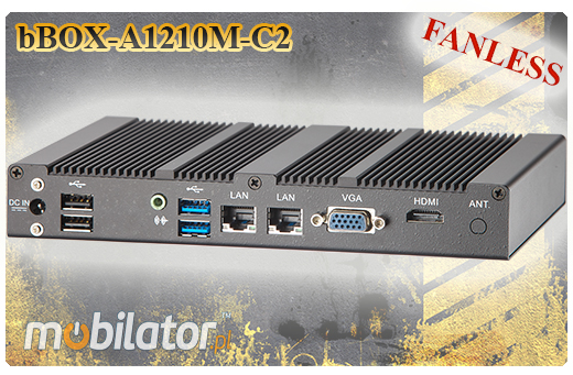 Indrustrial Fanless MiniPC bBOX-A1210M