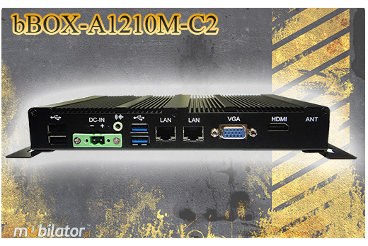Przemysłowy Bezwentylatorowy Mini Komputer bBOX-A1210M