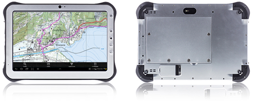 barcode scanner 1d/2d rugged tablet