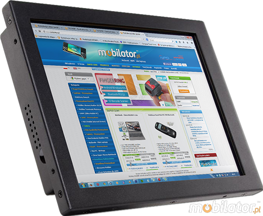 Industial Touch PC CCETouch CT15-PC Komputer panelowy Panel PC Norma odporności IP54 Przemysłowy komputer panelowy Ekran rezystancyjny 5 wire resistive wyświetlacz 15 cali mobilator.pl New Portable Devices Windows RS-232 COM 