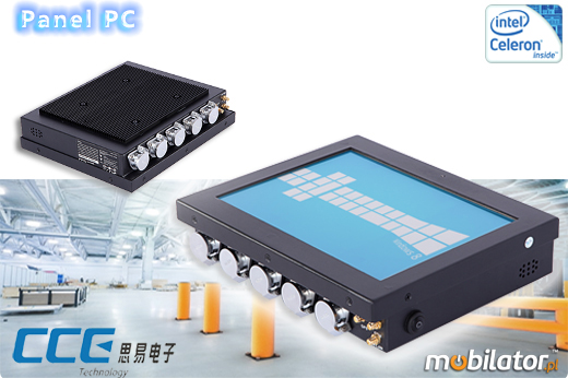 Industial Touch PCC CETouch CT10.4-PC-IP65 Komputer panelowy Panel PC Norma odporności IP65 Przemysłowy komputer panelowy Ekran rezystancyjny 5 wire resistive wyświetlacz 104 cali mobilator.pl New Portable Devices Windows