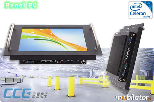 Industial RACK MOUNT Touch PC CCETouch CT12-PCPrzemysłowy Komputer Panelowy RACK MOUNT - CCETouch CT12-PC Norma odporności IP54 Przemysłowy komputer panelowy Ekran rezystancyjny 5 wire resistive wyświetlacz 12.1 cali mobilator.pl New Portable Devices Windows RS-232 COM RACK MOUNT 