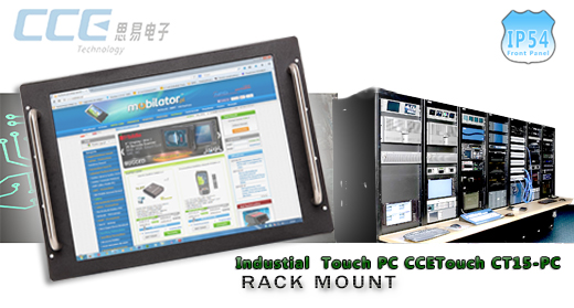 Industial RACK MOUNT Touch PC CCETouch CT15-PC Przemysłowy Komputer Panelowy RACK MOUNT - CCETouch CT15-PC Norma odporności IP54 Przemysłowy komputer panelowy Ekran rezystancyjny 5 wire resistive wyświetlacz 15 cali mobilator.pl New Portable Devices Windows RS-232 COM RACK MOUNT 