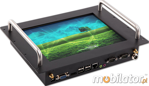 Industial RACK MOUNT Touch PC CCETouch CT10-PCPrzemysłowy Komputer Panelowy RACK MOUNT - CCETouch CT10-PC Norma odporności IP54 Przemysłowy komputer panelowy Ekran rezystancyjny 5 wire resistive wyświetlacz 10 cali mobilator.pl New Portable Devices Windows RS-232 COM RACK MOUNT 