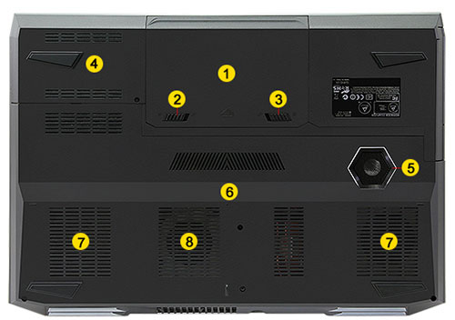 clevo p375sm subwoofer wifi msata3