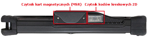 czytnik kart magnetycznych MSR imobile tablet przemysłowy ic-8