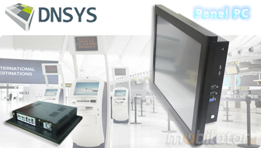 DNSYS Industrial Przemysłowy PanelPC D-SYS 17  Komputer panelowy Panel PC  Przemysłowy komputer panelowy wyświetlacz 17 cali mobilator.pl New Portable Devices Windows RS-232 COM VGA HDMI Intel Core i3