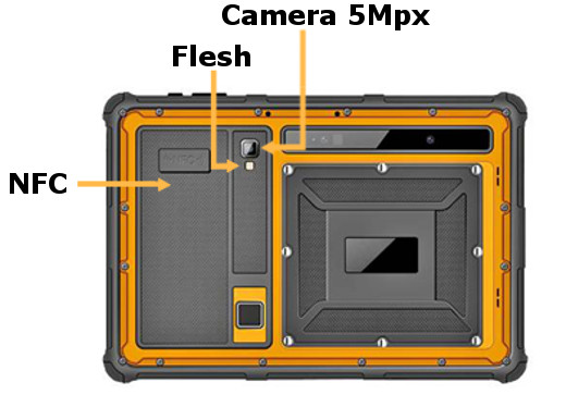 fingerprint mobipad i8a rear connectors