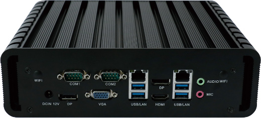 Industrial computer Fanless MiniPC IBOX-QM87 i3