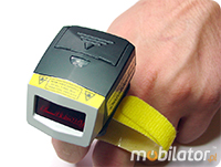 MobiScan FingerRing MS02 Bluetooth MOBISCAN MS-02 Skaner kodów 2D Bezprzewodowy Bluetooth 3.0 Poręczny pieścień MobiSCAN  Kompatybilny Windows Android IOS mobilator.pl New Portable Devices Mobilne Skanery kodów kreskowych MINI Barcode scanner 2D CMOS