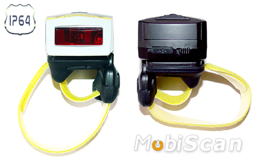 MobiScan FingerRing MS02 Bluetooth MOBISCAN MS-02 Skaner kodów 2D Bezprzewodowy Bluetooth 3.0 Poręczny pieścień MobiSCAN  Kompatybilny Windows Android IOS mobilator.pl New Portable Devices Mobilne Skanery kodów kreskowych MINI Barcode scanner 2D CMOS