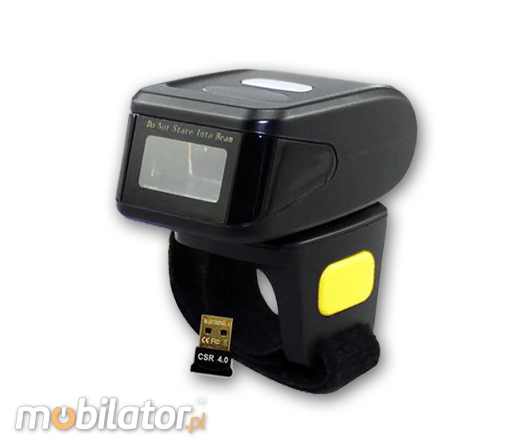 MobiScan FingerRing FS1D-Alar - mini skaner kodów kreskowych 1D Laser- Pierścionkowy - Bluetooth Skaner 1D Bezprzewodowy Bluetooth 3.0 Poręczny pieścień MobiSCAN  Kompatybilny Windows Android IOS mobilator.pl New Portable Devices Mobilne Skanery kodów kreskowych MINI