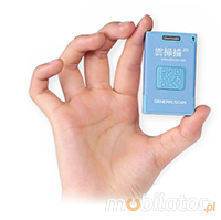 GENERALSCAN GS-M510BT-HIS Bluetooth 3.0 Generalscan Skaner 1D 2D CMOS Bezprzewodowy Bluetooth 3.0 Poręczny Kompatybilny Windows Android IOS mobilator.pl New Portable Devices Mobilne Skanery kodów kreskowych MINI