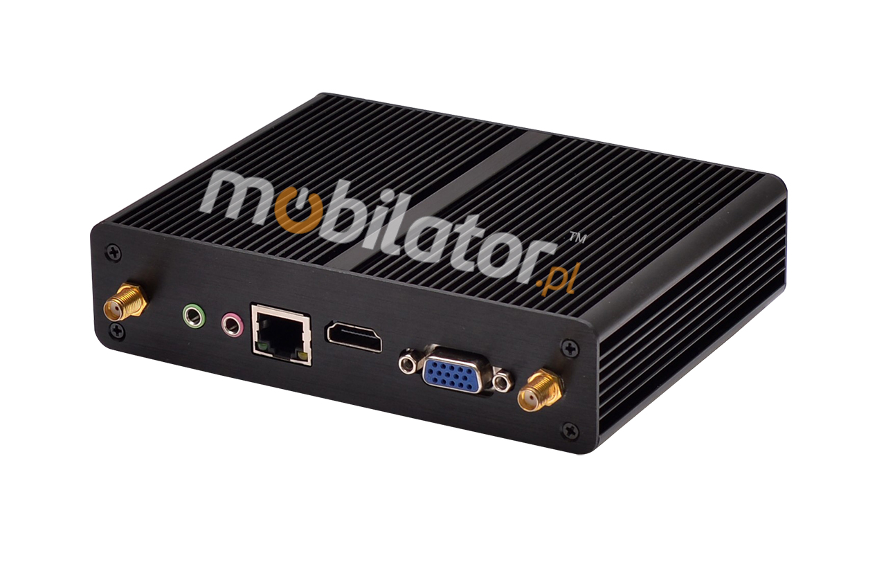Industrial Fanless MiniPC mBOX Nuc M180