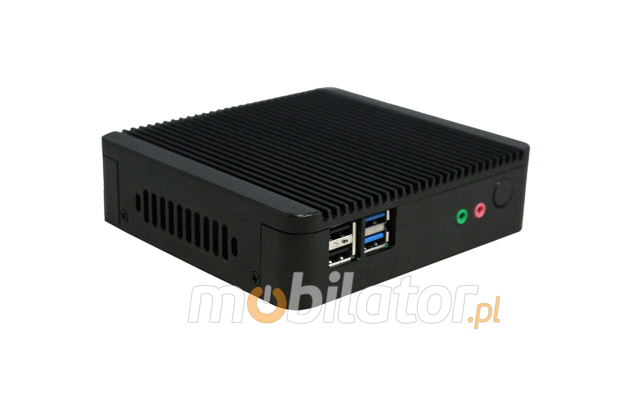 Przemysłowy Komuter Fanless MiniPC Nuc IBOX-Nano- J1900