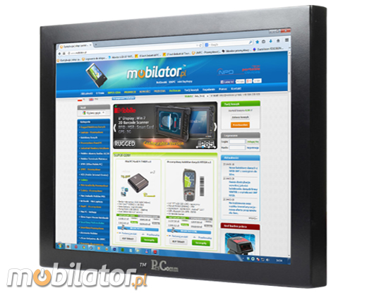 HAXUN Industrial Panel-PC Ha-IPC170-1037U Komputer przemysłowy Panel PC Ha-IPC170-1037U Norma odporności IP65 Przemysłowy komputer panelowy Ekran rezystancyjny 5 wire resistive wyświetlacz 17 cali mobilator.pl New Portable Devices Windows