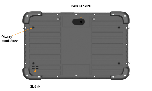 fingerprint mobipad i86h emdoor tyl zlacza glosniki bateria