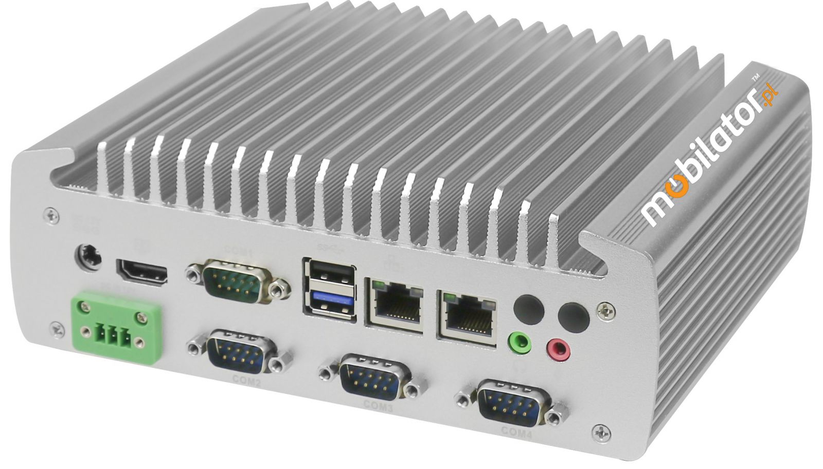IBOX-101 Industrial computer for warehouse applications with WiFi 3G 4G 6x COM module
