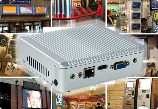 Industrial Computer Fanless MiniPC Nuc IBOX-Nano-1037U