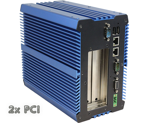 Komputer Przemysłowy Fanless MiniPC IBOX- 1037UE (2PCI)