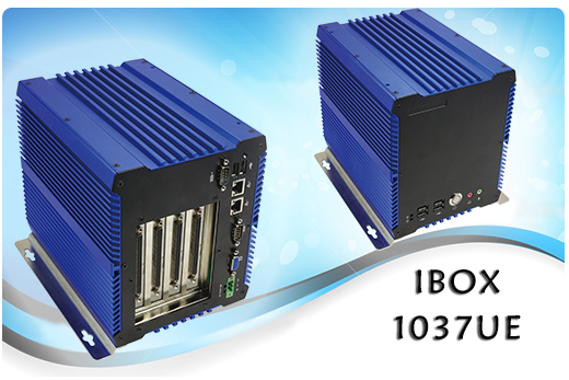 Komputer Przemysłowy Fanless MiniPC IBOX- 1037UE (4PCI)