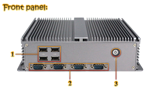 Przemysłowy Fanless MiniPC IBOX-TN1037uB