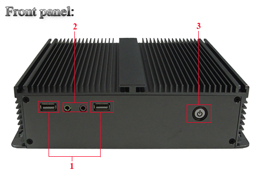 Przemysłowy Fanless MiniPC IBOX-D2550A