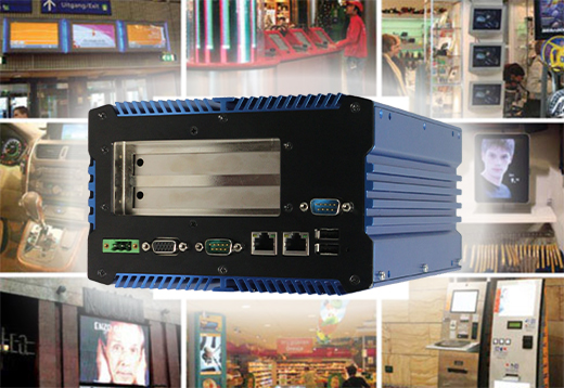 Fanless Industrial Computer MiniPC IBOX- 3317UE (2PCI)