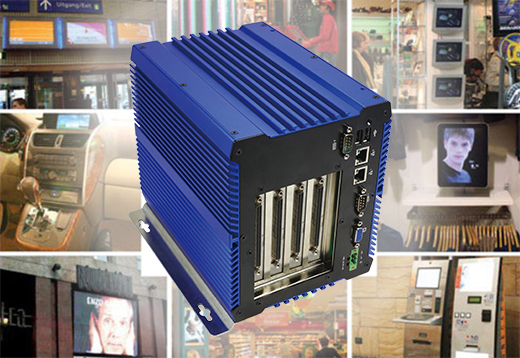 Fanless Industrial Computer MiniPC IBOX- 3317UE (4PCI)