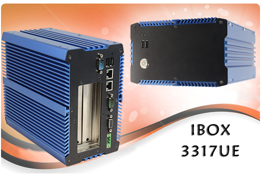 Komputer Przemysłowy Fanless MiniPC IBOX- 3317UE (2PCI)