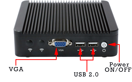 Przemysłowy Komuter Fanless MiniPC Nuc IBOX-501 N10-A