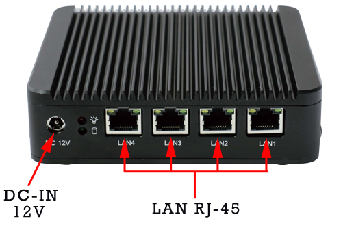 Industrial Computer Fanless MiniPC Nuc IBOX-501 N10-B