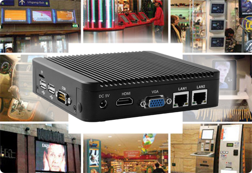 Przemysłowy Komuter Fanless MiniPC Nuc IBOX-501 N1-A