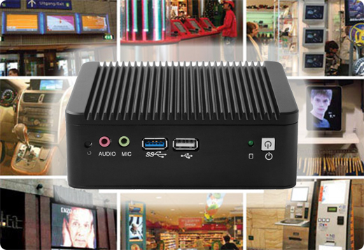 Przemysłowy Komuter Fanless MiniPC Nuc IBOX-501 N1-B