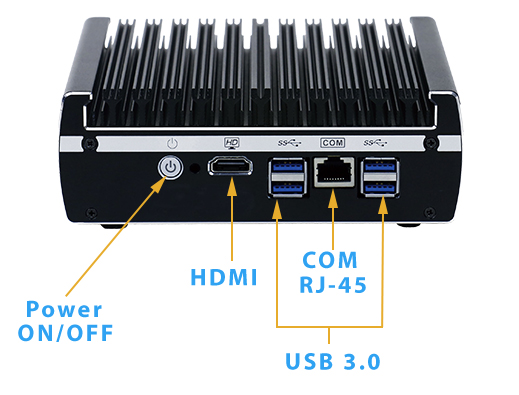 Industrial Computer Fanless MiniPC IBOX-513NB