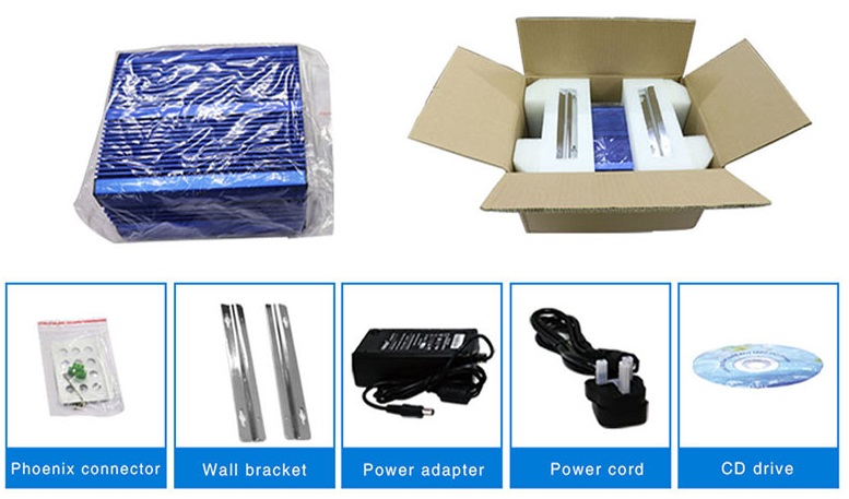 IBOX-700 (7200U) - Fanless mini computer (4x COM RS232)