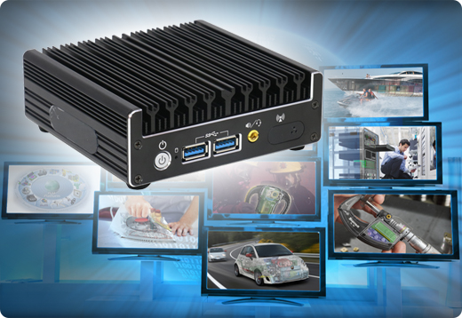 Industrial Computer Fanless MiniPC IBOX-Core I3-4030U-NUC1
