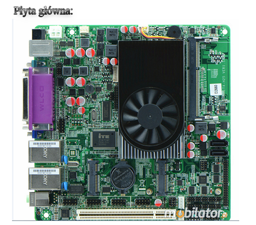 Przemysłowy fanless MiniPC IBOX-D2550A