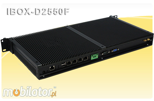 Przemysłowy Komuter Fanless MiniPC IBOX-D2550F
