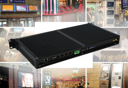 Przemysłowy Komuter Fanless MiniPC IBOX-D2550F