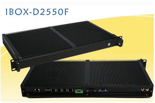 Przemysłowy Komuter Fanless MiniPC IBOX-D2550F