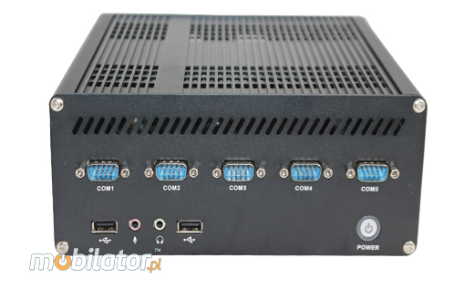 Przemysłowy Fanless MiniPC IBOX-H25-X7
