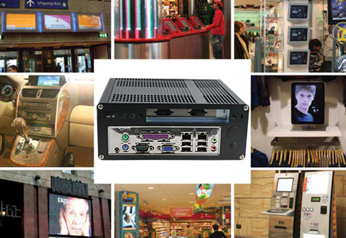 Przemysłowy Fanless MiniPC IBOX-H25-X7